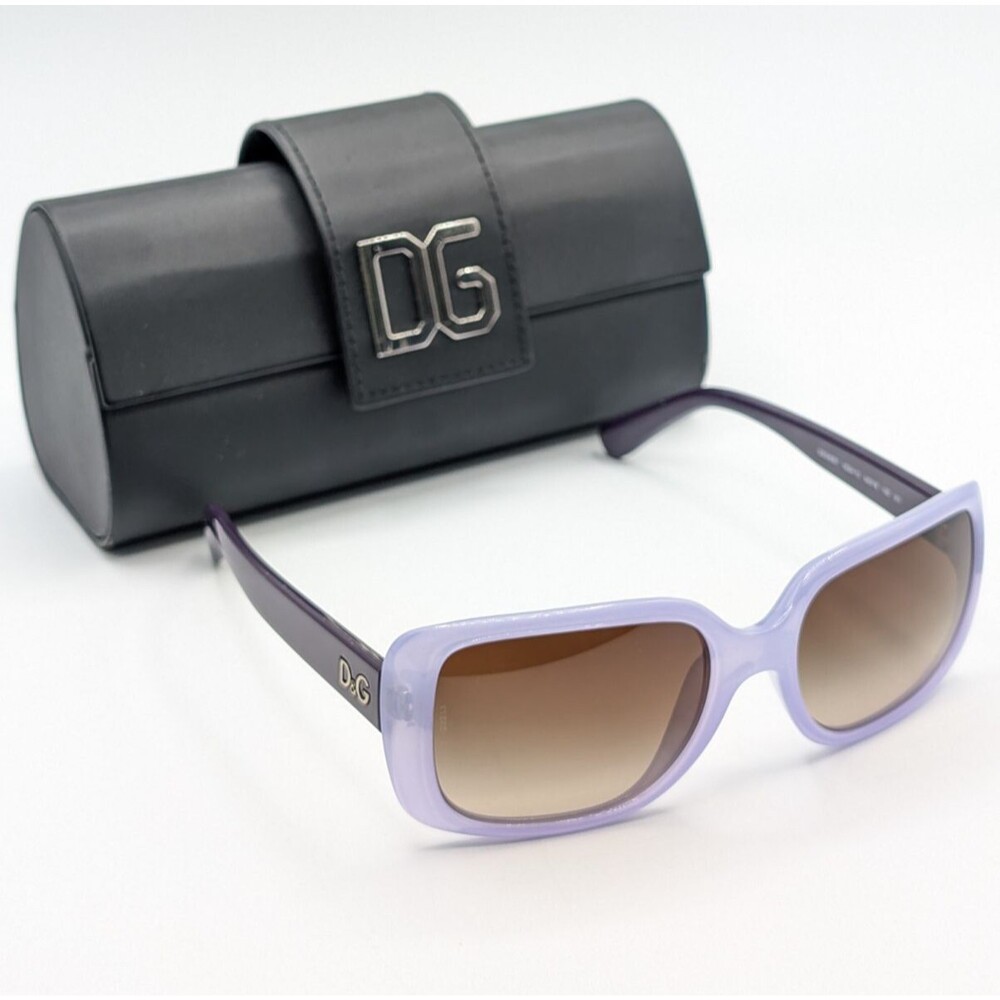 Dolce & Gabbana Lavender Gradient Square Sunglasses